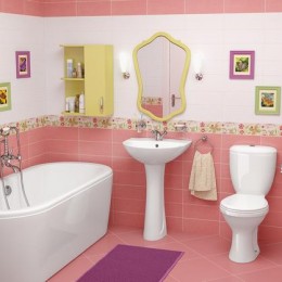 Умывальник Santeri Виктория 56 белый (с переливом, без пьедестала)