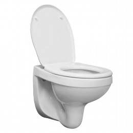 Подвесной унитаз Santeri Альфа комфорт ПЭК (инсталляция, сиденье SoftClose, белая кнопка)