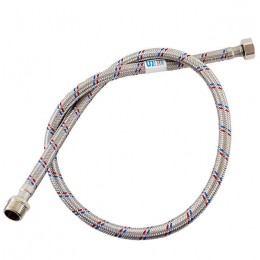 Гибкая подводка для воды (нерж. сталь) ГШ 1/2" 2,5м