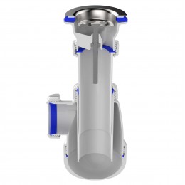 А0100/B0100 Сифон для раковины 1½"х40