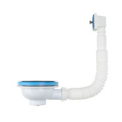 NV305 Выпуск для мойки 3½" с прямоугольным переливом