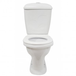 Унитаз-компакт ОК Детский Стандарт белый (арматура, гофра и сиденье, косой выпуск)