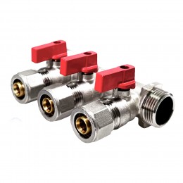 Коллектор распределительный STI ГШ 3/4" (обжим 16х3 вых.)