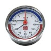 Термоманометр аксиальный STI ∅80 120°C 4 bar УП (G½")