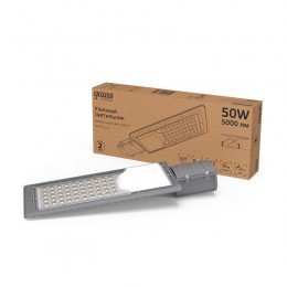 Светильник светодиодный Avenue 50Вт 4000К IP65 5000лм 190-250В 355х155х57мм ДКУ уличный консольный КСС Ш черн. GAUSS 629534250