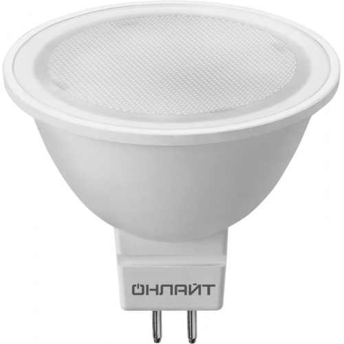 Лампа светодиодная 90 615 ОLL-MR16-10-230-3K-GU5.3-PACK5 ОНЛАЙТ 90615