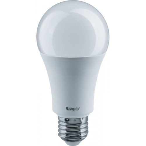 Лампа светодиодная 95 320 NLL-A60-15-230-2.7K-E27-PACK3 NAVIGATOR 95320