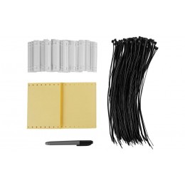 Комплект маркировочный пластмассовый КМП (в упаковке 50 комплектов и 1 маркер) ССД 120808-00041