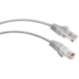 Патч-корд U/UTP кат.5E PC-UTP-RJ45-Cat.5e-1m 2хRJ45/8p8c неэкранир. PVC 1м сер. Cabeus 7211c