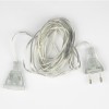 Удлинитель 3м UCX-Y25-10W-300 CLEAR 10Вт Y25 для подключения гирлянд провод прозр. Uniel UL-00009938