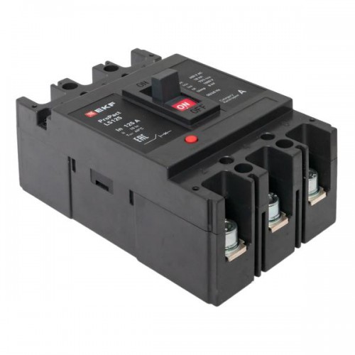 Выключатель автоматический 3п 125А 18кА LS125 ProPact EKF mccb-125-18-3-125-ls