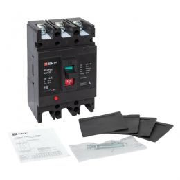 Выключатель автоматический 3п 16А 18кА LS125 ProPact EKF mccb-125-18-3-16-ls