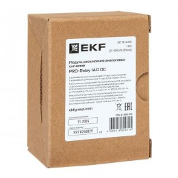 Модуль расширения аналоговых сигналов PRO-Relay 1AO DC EKF PRL-E-1AO-DC