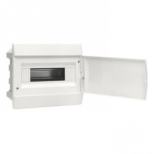 Щит ЩРВ-П-12 IP41 бел. дверца (пром. упак.) Basic EKF pb-v-12w-bas