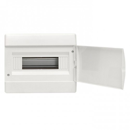 Щит ЩРВ-П-12 IP41 бел. дверца (пром. упак.) Basic EKF pb-v-12w-bas