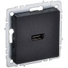 Розетка СП BRITE HDMI РHDMI-0-БрЧ механизм черн. IEK BR-H10-K02
