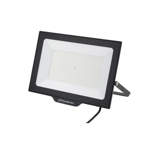 Прожектор светодиодный СДО FL 10 C 200W VW 840 BK CL 397х290х31.5мм 200Вт 4000К IP65 уличный черн. Русский Свет 15081023281