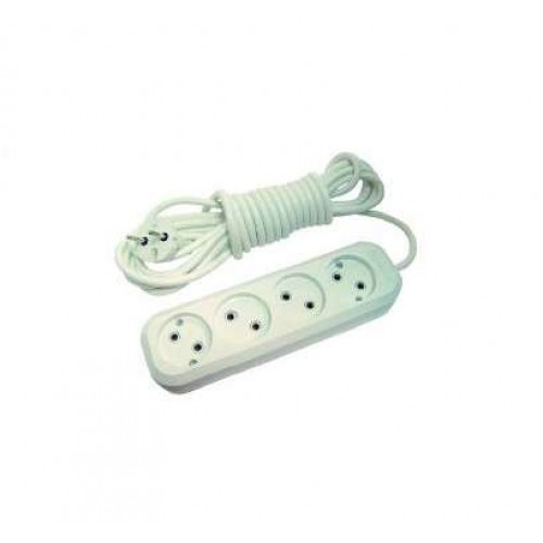 Удлинитель 4х5м без заземл. 10А IP20 Makel MGP144