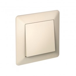 Рамка 1-м AtlasDesign Air беж./дым. бел. SE ATN220201