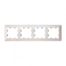 Рамка 4-м AtlasDesign Air жемчуж./дым. бел. SE ATN220404