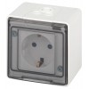 Розетка Эксперт 11-2502-01 2P+E IP55 шторки 16А-250В ОУ бел. Эра Б0063280