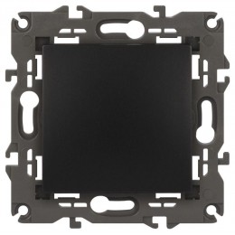Переключатель 1-кл. СП Elegance 14-1103-05 10А IP20 250В 10AX механизм антрацит Эра Б0034227