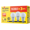 Лампа светодиодная 95 318 NLL-A60-13-230-2.7K-E27-PACK3 NAVIGATOR 95318