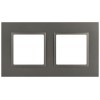 Рамка 2-м Elegance 14-5012-16 Classic для розеток и выключателей титан Эра Б0065825