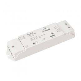 Диммер Smart-D9-DIM 12-24В 1х15А 2.4G IP20 пластик Arlight 027133