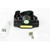 Фонарь аккумуляторный налобный E1340 XPE + COB LED 3Вт 2 режима аккум. 3.7В магнит диммир. черн. (бокс) Ultraflash 14268