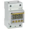 Реле напряжения РН-д 1ф 54мм 63А KARAT IEK IVR31-1-63