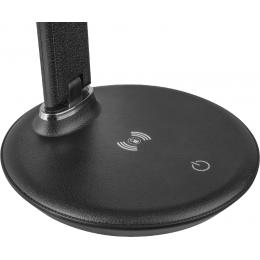 Светильник светодиодный настольный 80 322 NDF-D044-8W-MK-BL-LED 8Вт 2700/4000/6000К 300лм сенсор USB ЖК дисплей (дата/время/будильник/температура) на основании черн. Navigator 80322