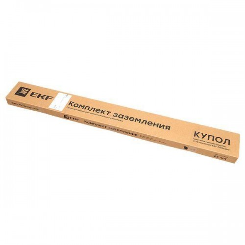 Комплект заземления вертикальный d16 дл.3м (2х1.5м) HZ PROxima EKF gc-21300