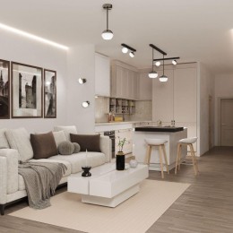 Светильник 4012 подвесной под лампу GX53 хром IEK LT-UCB0-4012-GX53-1-K23