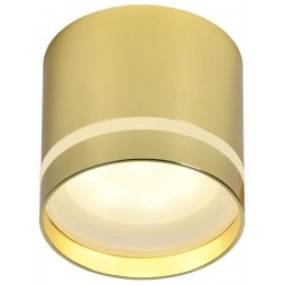 Светильник 4016 накладной потолочный под лампу GX53 золото IEK LT-UPB0-4016-GX53-1-K22