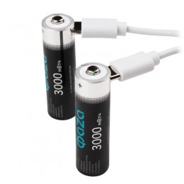 Аккумулятор литиевый AA 1.5В Li-Ion 3000мВт.ч 2000мА.ч зарядка от Type-C шнур в комплекте BL-4 (уп.4шт) ФАZА 5061606