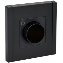 Термостат электронный FORTE&PIANO FP152 с индикацией черн. IEK FP-RT11-K02