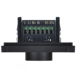 Термостат электронный FORTE&PIANO FP152 с индикацией черн. IEK FP-RT11-K02