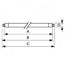 Лампа люминесцентная Master TL5 HO 49W/865 SLV/40 49Вт T5 6500К G5 PHILIPS 927927586555