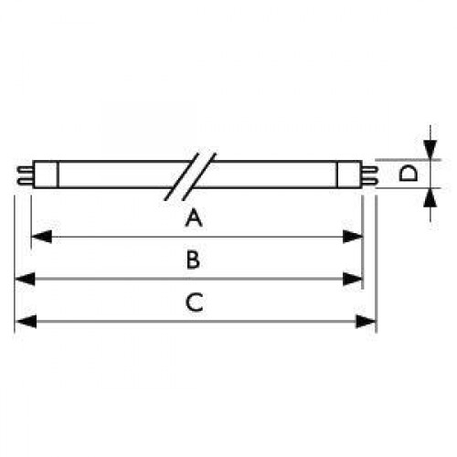 Лампа люминесцентная Master TL5 HO 49W/865 SLV/40 49Вт T5 6500К G5 PHILIPS 927927586555