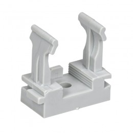 Держатель для труб (клипса) d20мм для монтажного пистолета сер. (уп.100шт) TOKOV ELECTRIC TKE-LC-20-ZP-C06/100