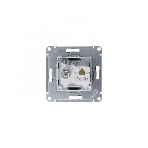 Розетка компьютерная + телевизионная 2-м AtlasDesign RJ45 кат.5E + TV механизм грифель SE ATN000789