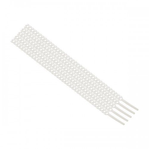 Хомут гибкий многоразовый бел. FlexSTRAP (уп.20шт) PROxima EKF plc-fs-wr