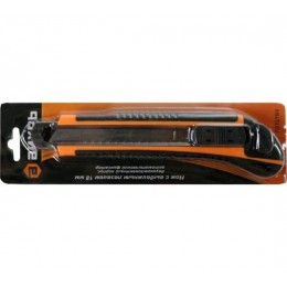 Нож с выдвижным лезвием 18мм двухкомпонентн. корпус автоматический фиксатор Вихрь 73/10/10/4