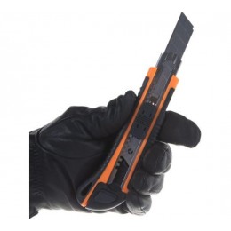 Нож с выдвижным лезвием 18мм двухкомпонентн. корпус автоматический фиксатор Вихрь 73/10/10/4