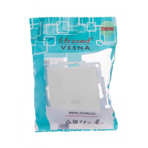 Выключатель промежуточный 1-кл. СП Vesna механизм бел. LEZARD 742-0288-107