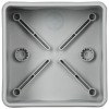 Коробка распаячная ОП КМ42455 100х100х50мм IP67 8 вводов сер. IEK UKO21-100-100-050-K41-66