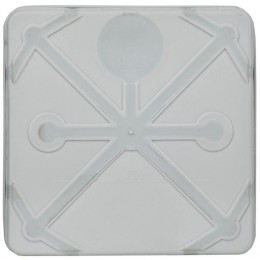 Коробка распаячная ОП КМ42455 100х100х50мм IP67 8 вводов сер. IEK UKO21-100-100-050-K41-66