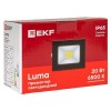 Прожектор светодиодный СДО-3002 20Вт 6500К IP65 Basic EKF FLL-3002-20-6500