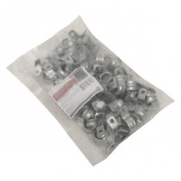 Скоба крепежная однолапковая d21-22мм для монтажн. пистолета метал. PROxima EKF smp-1-21-22